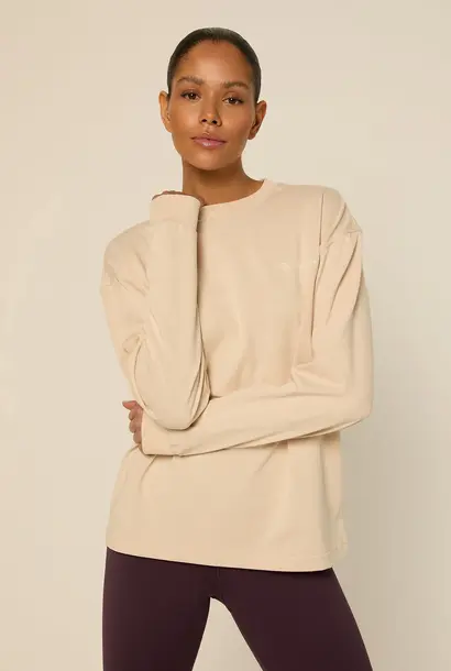 Yara Longsleeve Shirt Oatmilk