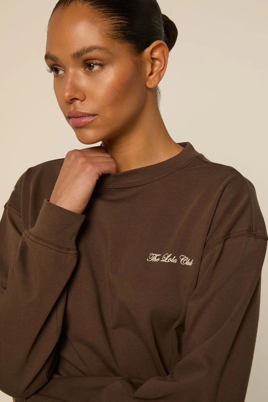 Yara Longsleeve Shirt Espresso-3
