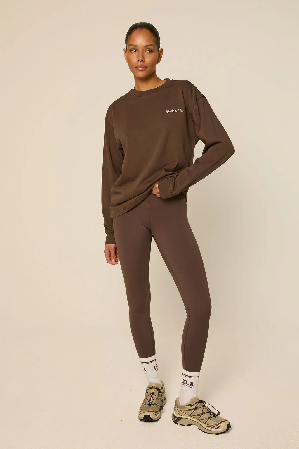 Yara Longsleeve Shirt Espresso-4