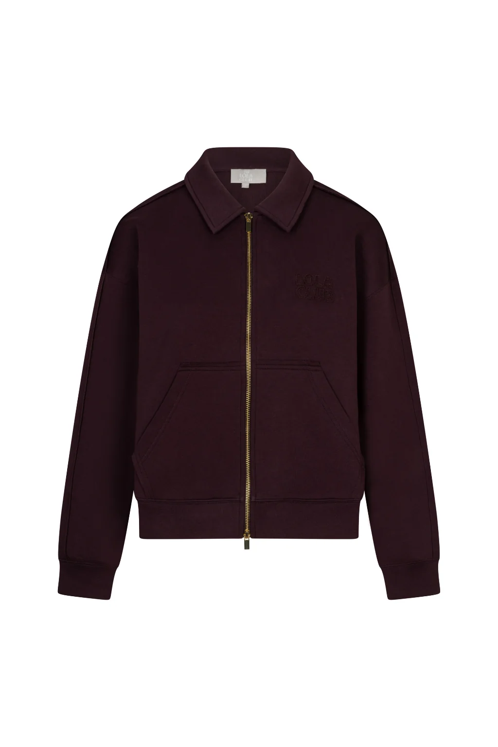 Leyla Zip Trough Jacket Mulberry Wine-7
