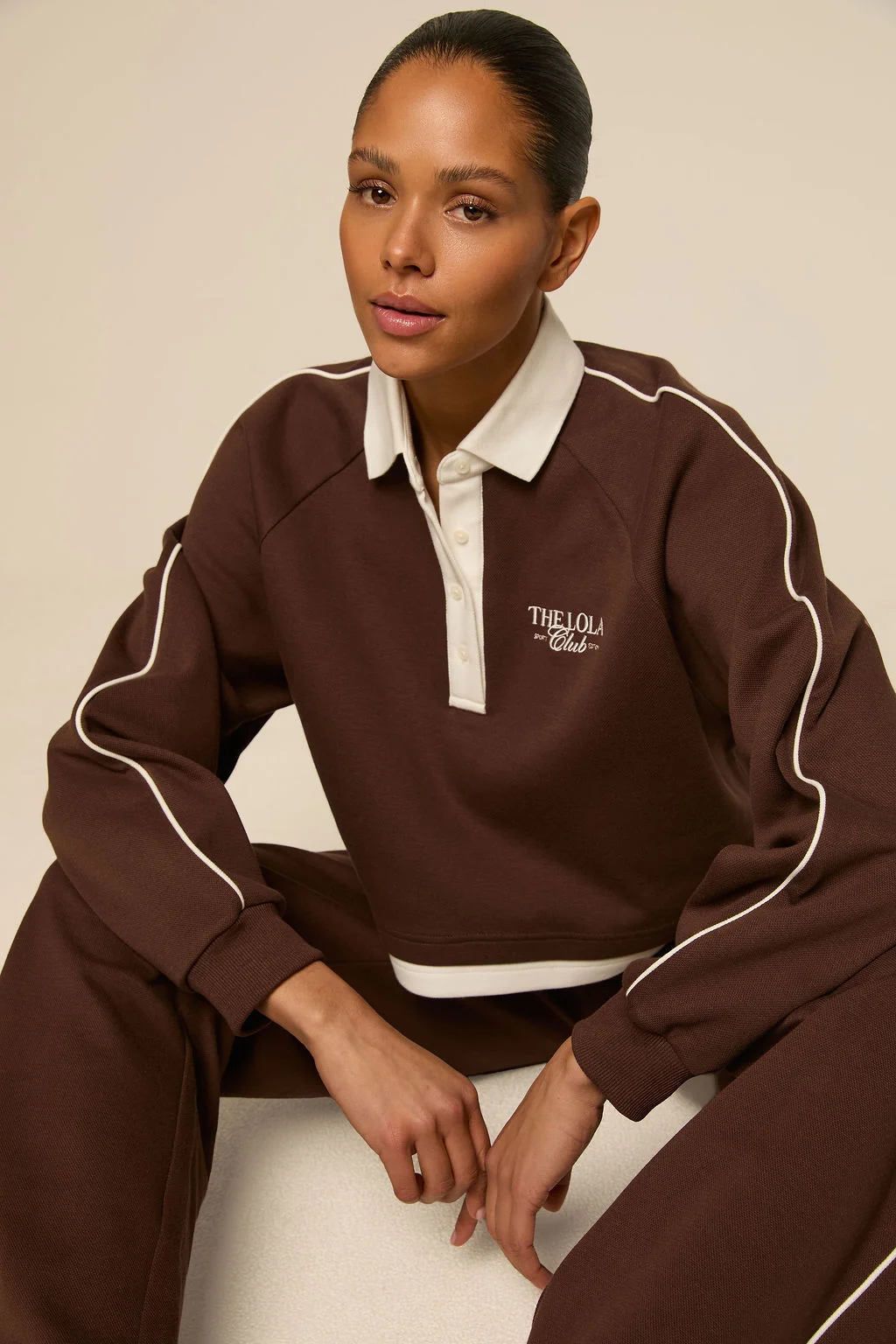 Kaya Polo Tee Espresso-1