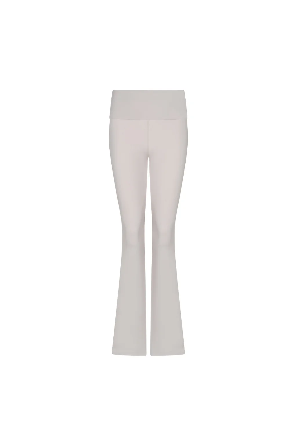 Bruna Flared Legging Oatmilk-3