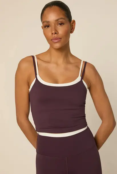 Bruna Top Mulberry Wine