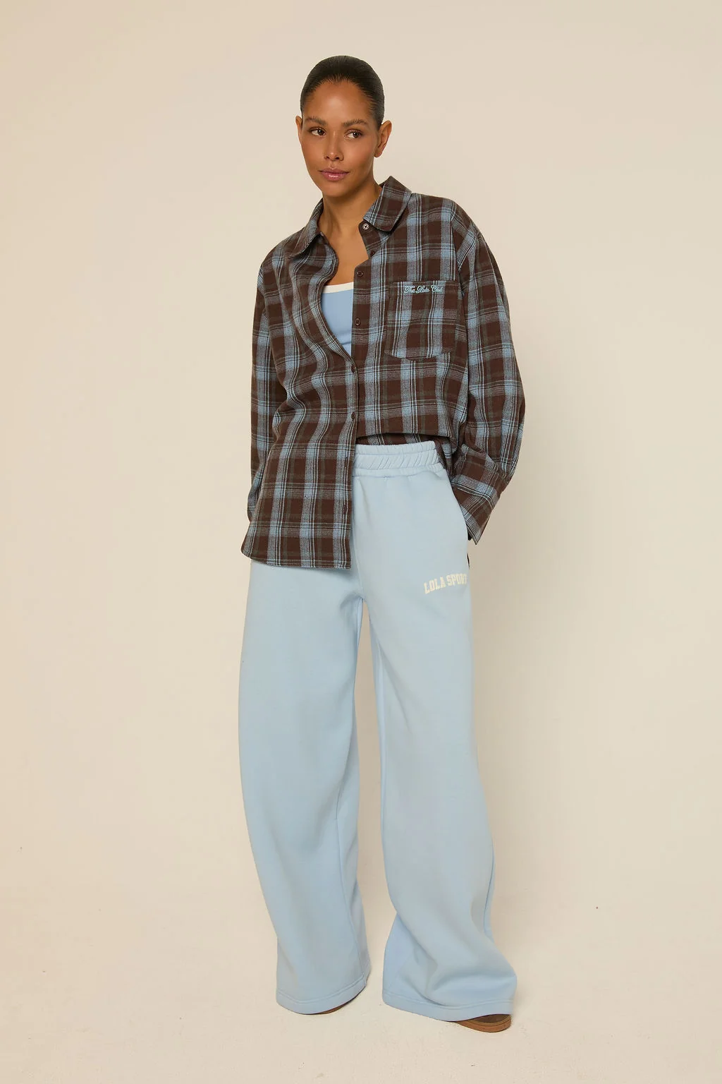 Anna Blouse Shirt Icey Blue-2