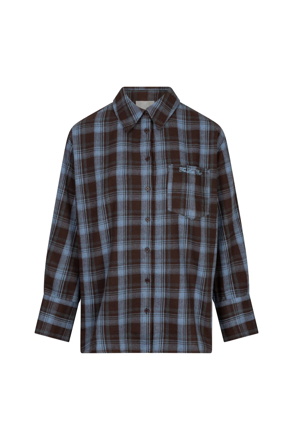 Anna Blouse Shirt Icey Blue-4