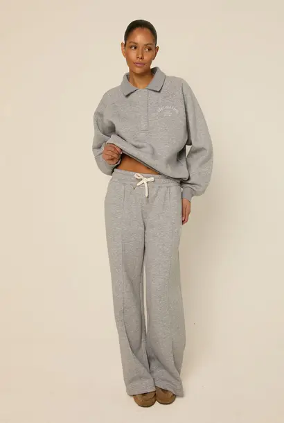 Ebony Pants Grey Melange