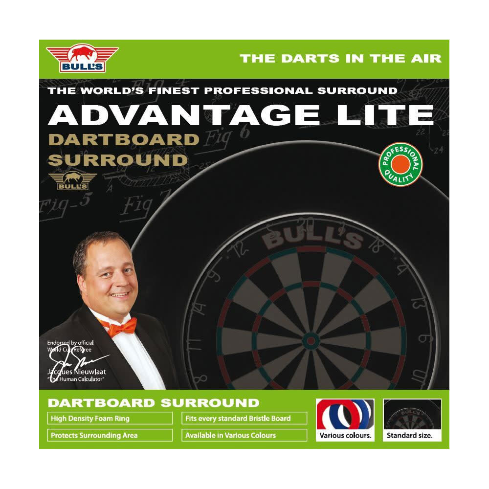 Bulls Bulls Dartbord Surround Zwart Bulls Bulls Dartbord Surround Zwart
