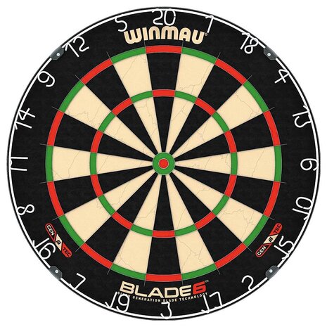 Winmau Winmau Blade 6 Dartbord Winmau Winmau Blade 6 Dartbord