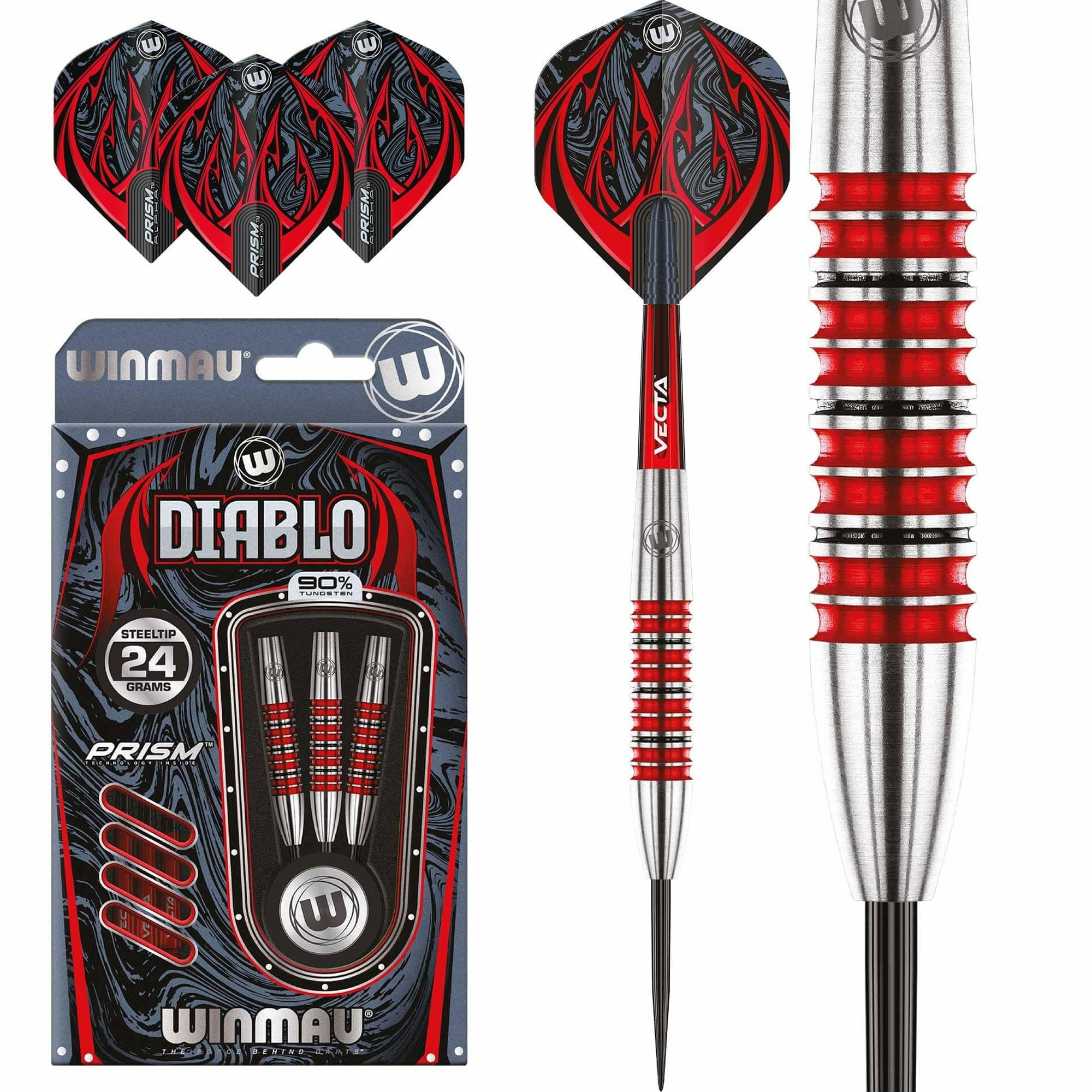 Winmau Diablo Torpedo Dartpijlen afbeelding