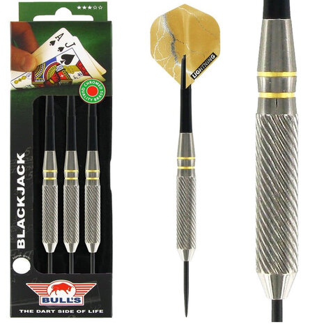 Bulls BlackJack Brass Gold - Dartpijlen Bulls BlackJack Brass Gold - Dartpijlen