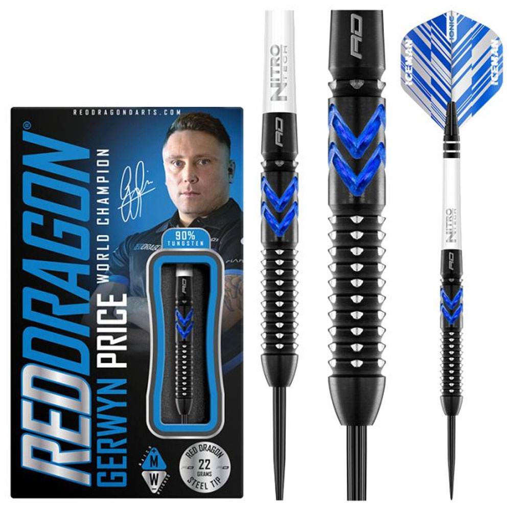 Red Dragon Gerwyn Price Blue Ice afbeelding