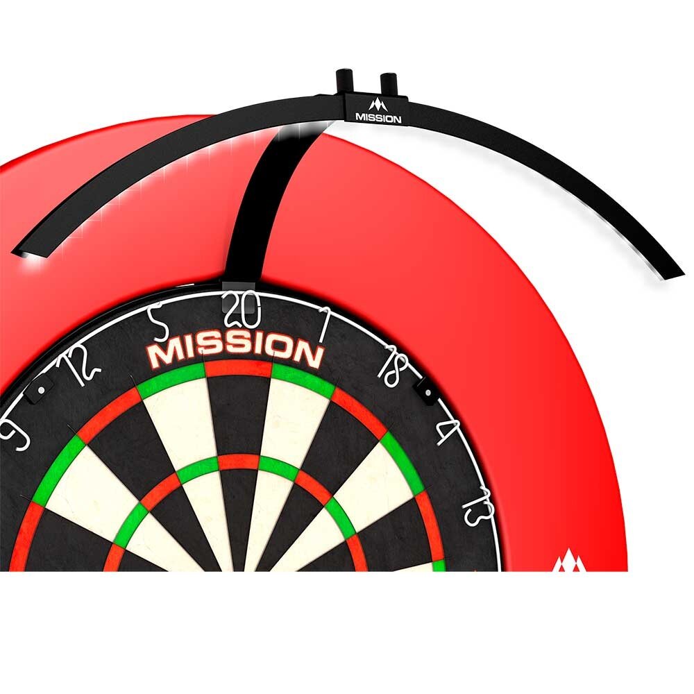 Mission Mission Torus 100 Dartboard Led Lightning Mission Mission Torus 100 Dartboard Led Lightning