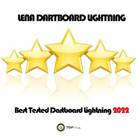 Lena LENA Dartbord Verlichting Basic Rood Lena LENA Dartbord Verlichting Basic Rood
