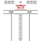 Bulls Dart Scorebord Flex 25x35 cm