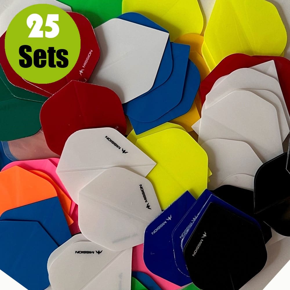 Dartshop Leiden Dartflights - 25 sets afbeelding