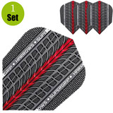 Harrows Harrows Supergrip Dartflights - Rood Harrows Harrows Supergrip Dartflights - Rood