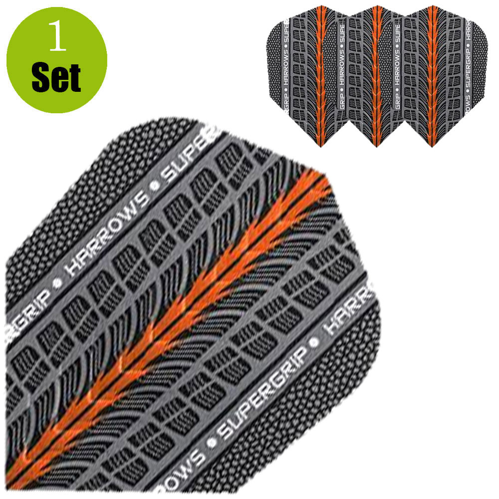 Harrows Harrows Supergrip Dartflights - Oranje afbeelding