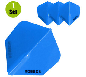 Robson Robson Standaard Dartflights - Blauw Robson Robson Standaard Dartflights - Blauw