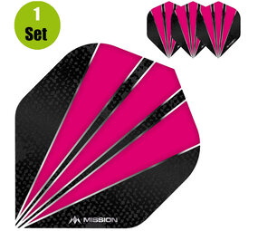 Mission Flare Dart Flights - Roze Mission Flare Dart Flights - Roze