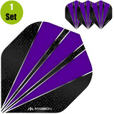 Mission Flare Dart Flights - Paars Mission Flare Dart Flights - Paars