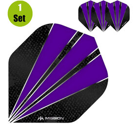 Mission Flare Dart Flights - Paars Mission Flare Dart Flights - Paars