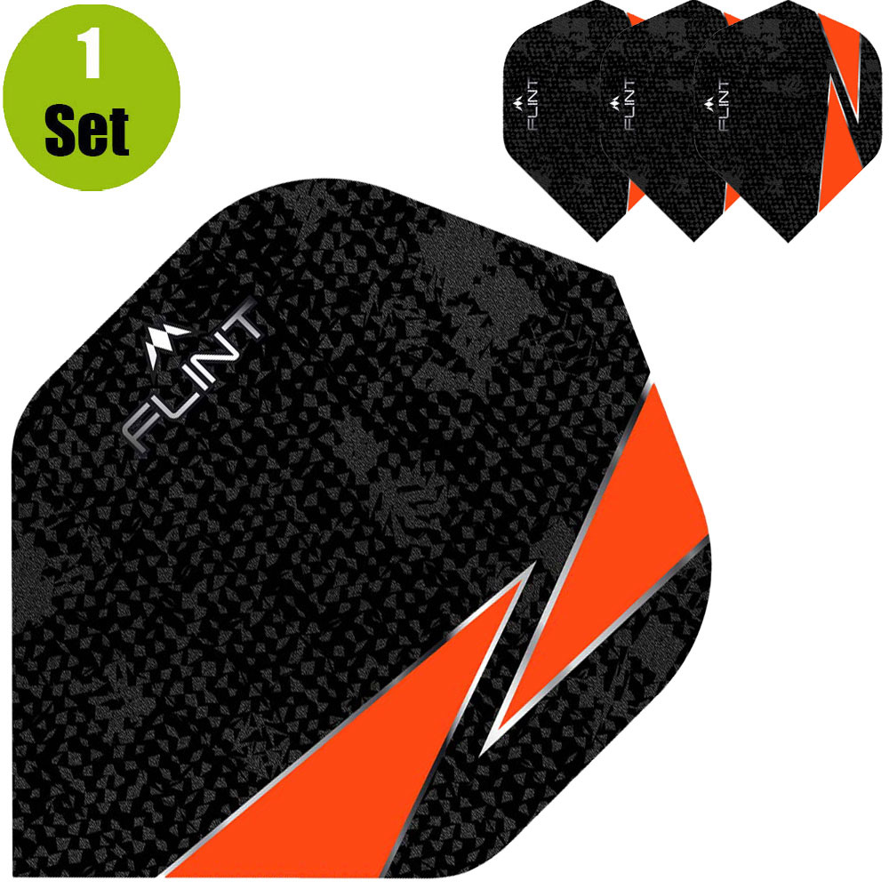 Mission Flint Dart Flights - Oranje afbeelding