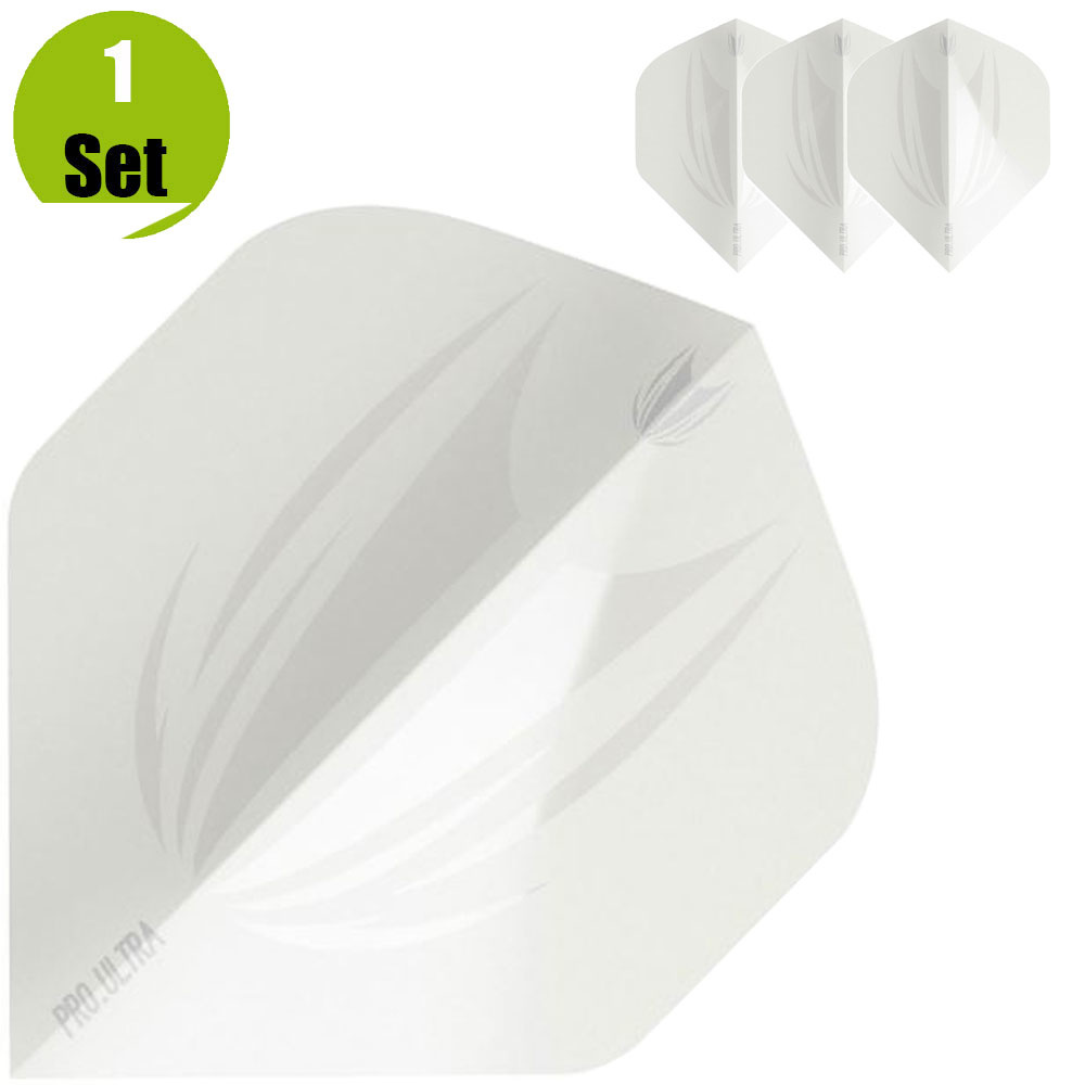 Target Target ID Pro Dartflights - Wit afbeelding