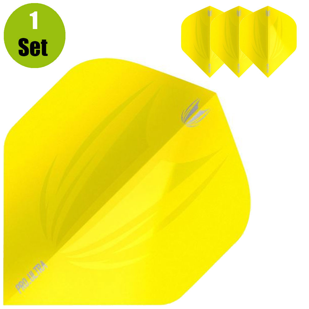Target ID Pro Dartflights - Geel afbeelding 1