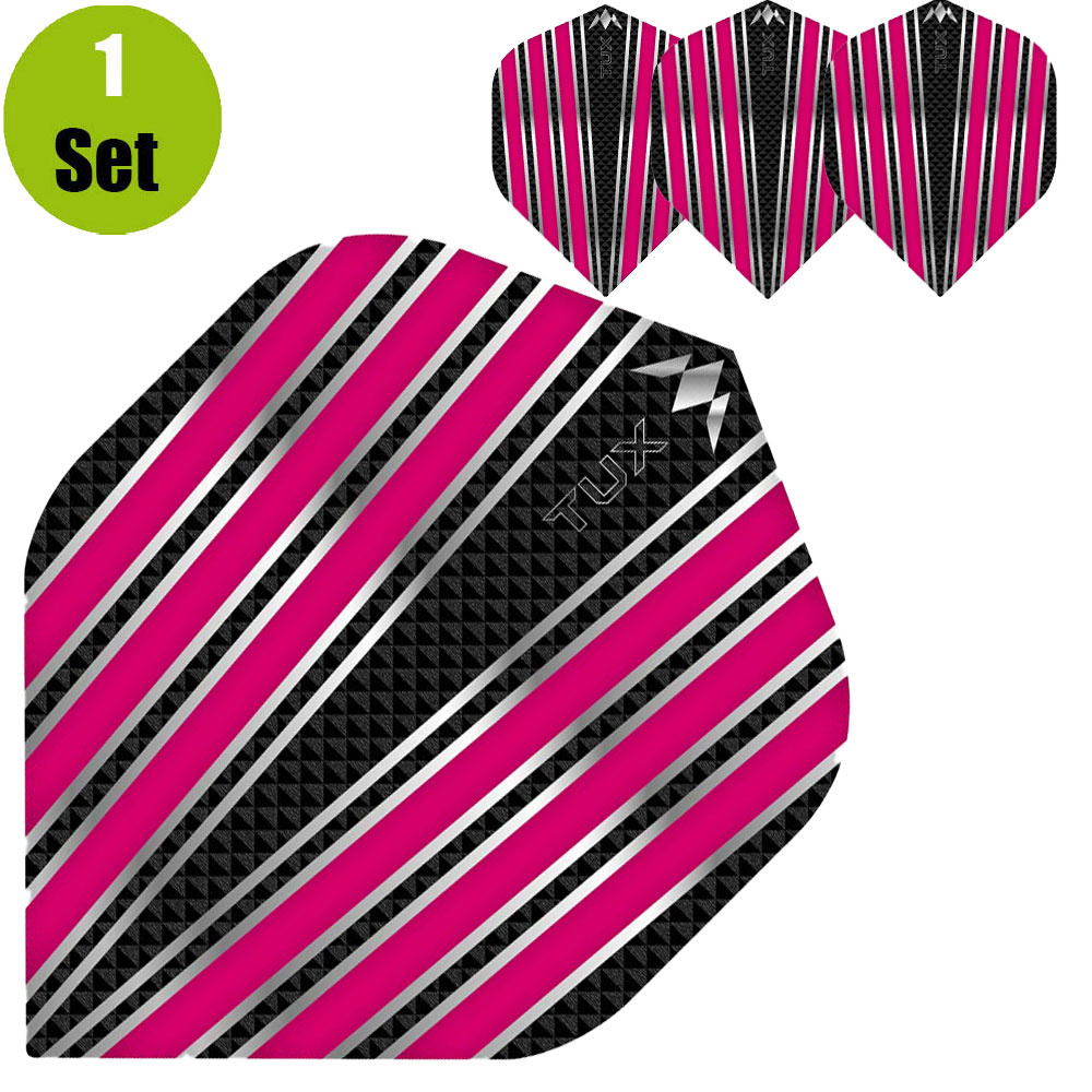 Mission Tux Dart Flights - Roze afbeelding