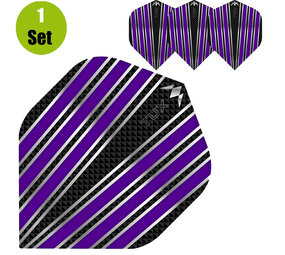 Mission Tux Dart Flights - Paars