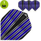 Mission Tux Dart Flights - Blauw Mission Tux Dart Flights - Blauw