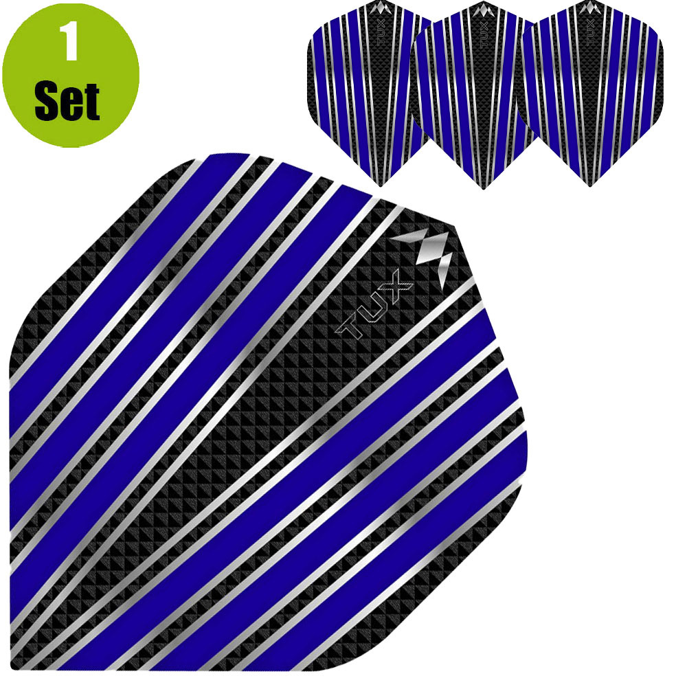 Mission Tux Dart Flights - Blauw afbeelding