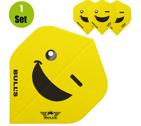 Bulls Bulls Smiley Dartflights - Wink Bulls Bulls Smiley Dartflights - Wink