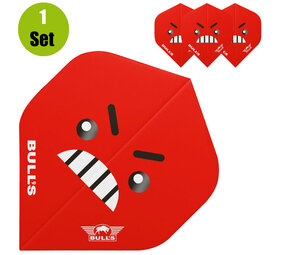 Bulls Bulls Smiley Dartflights - Angry Bulls Bulls Smiley Dartflights - Angry