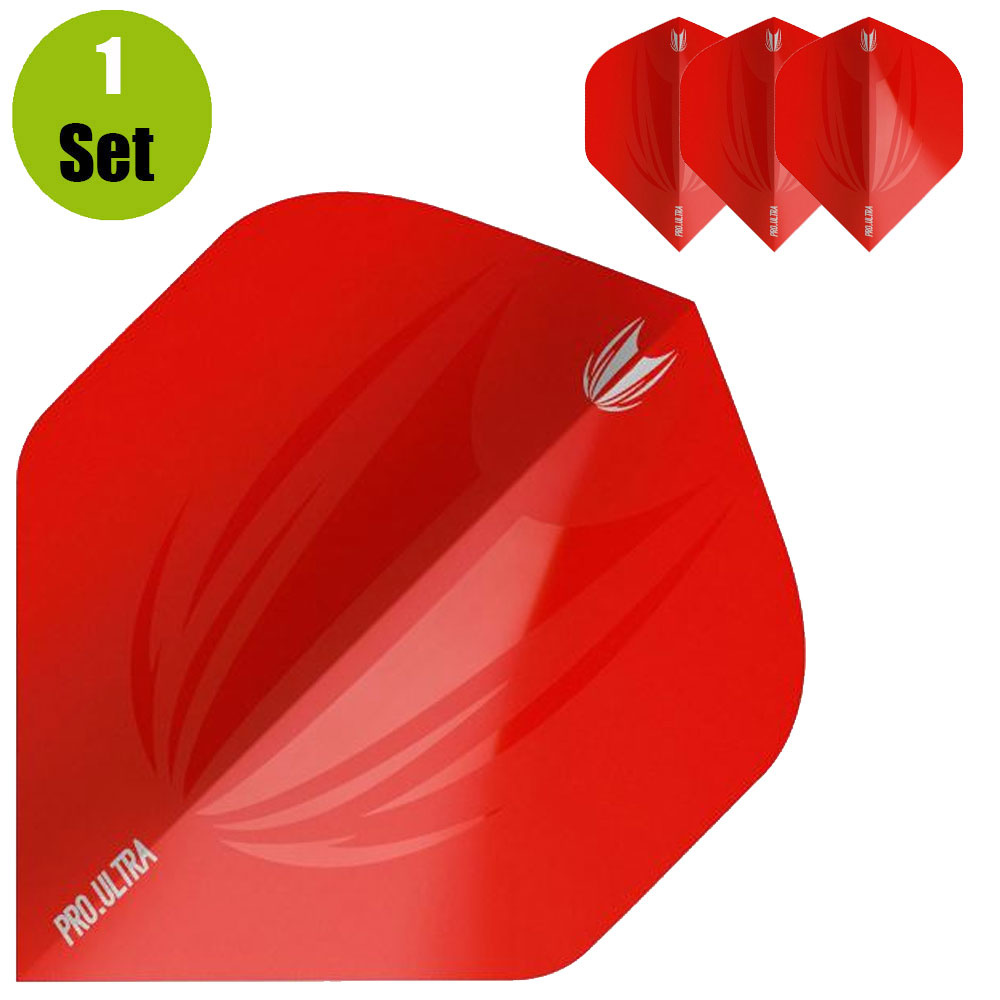 Target Target ID Pro Dartflights - Rood afbeelding