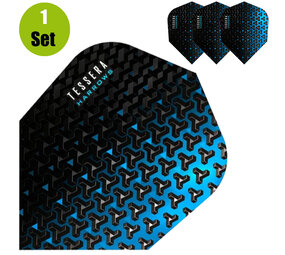 Harrows Harrows Tessera Dartflights - Blauw Harrows Harrows Tessera Dartflights - Blauw