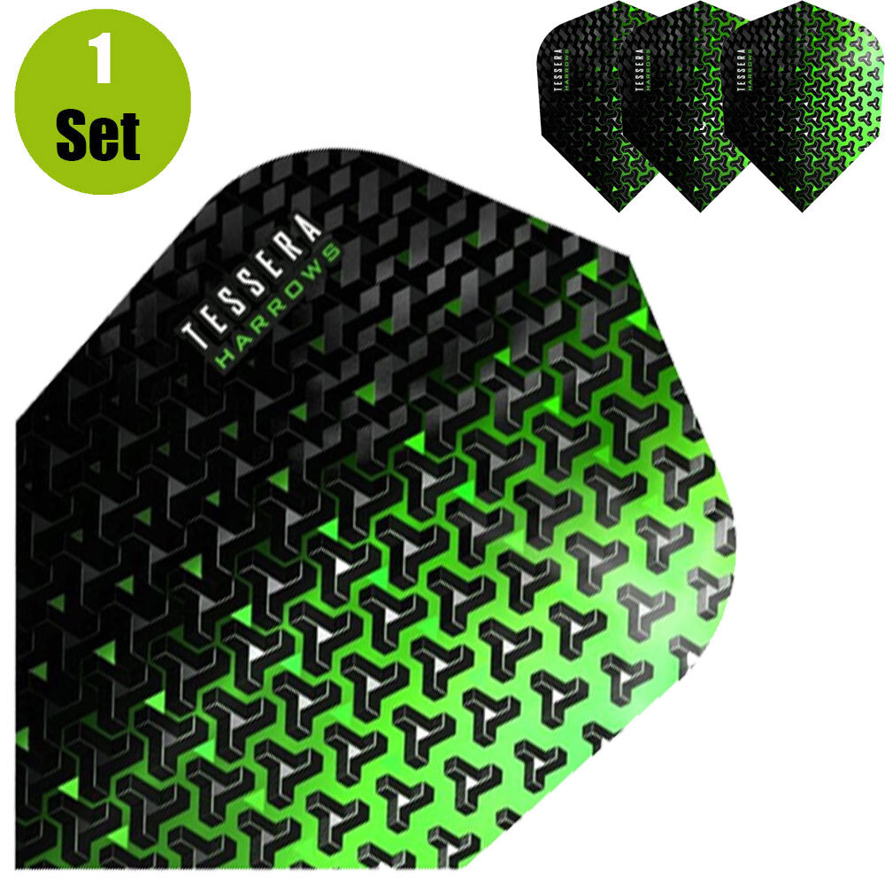 Harrows Harrows Tessera Dartflights - Groen