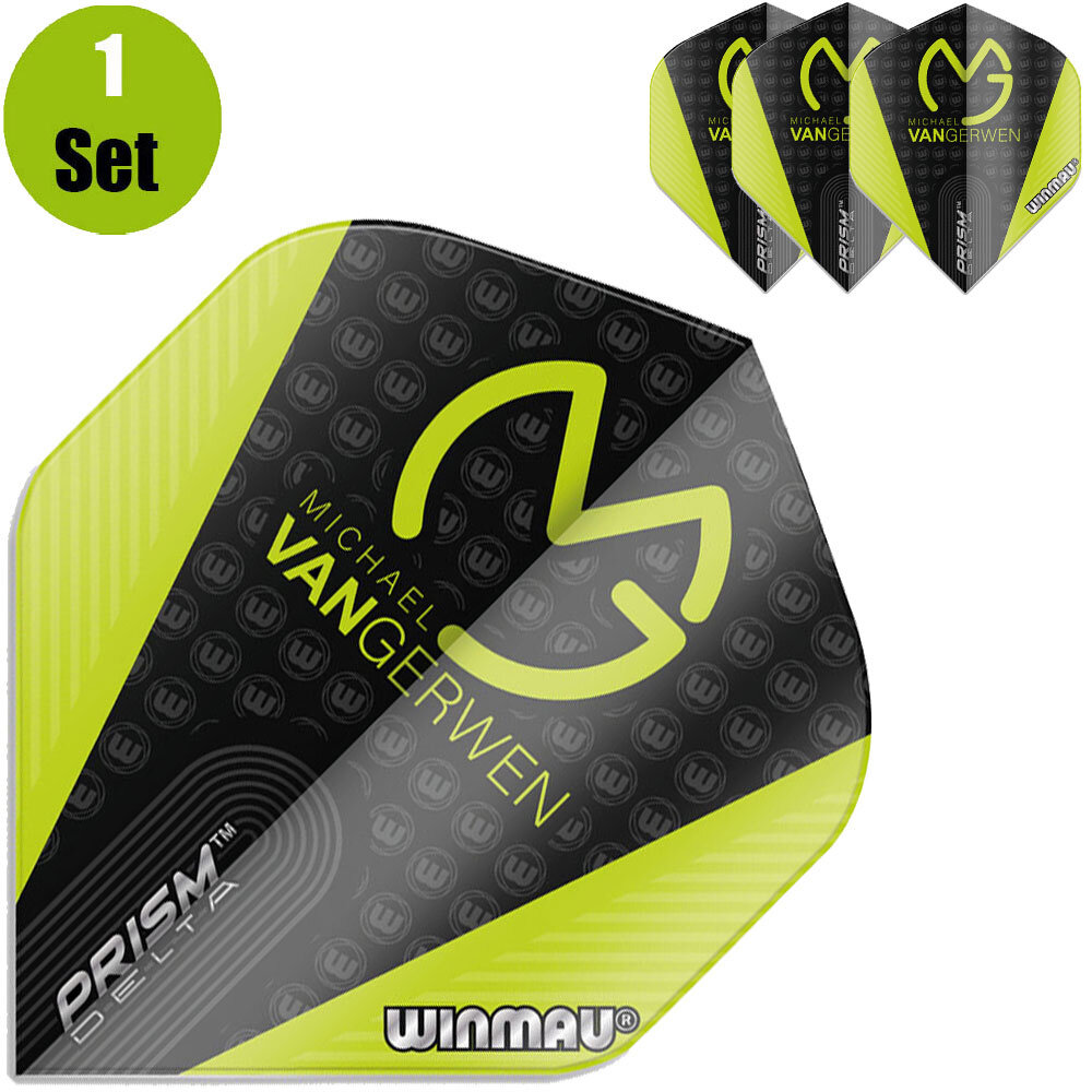 Winmau Michael van Gerwen Prism Delta MvG Black-Green 207