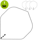 Ruthless Ruthless R4X Dartflights - Wit Ruthless Ruthless R4X Dartflights - Wit