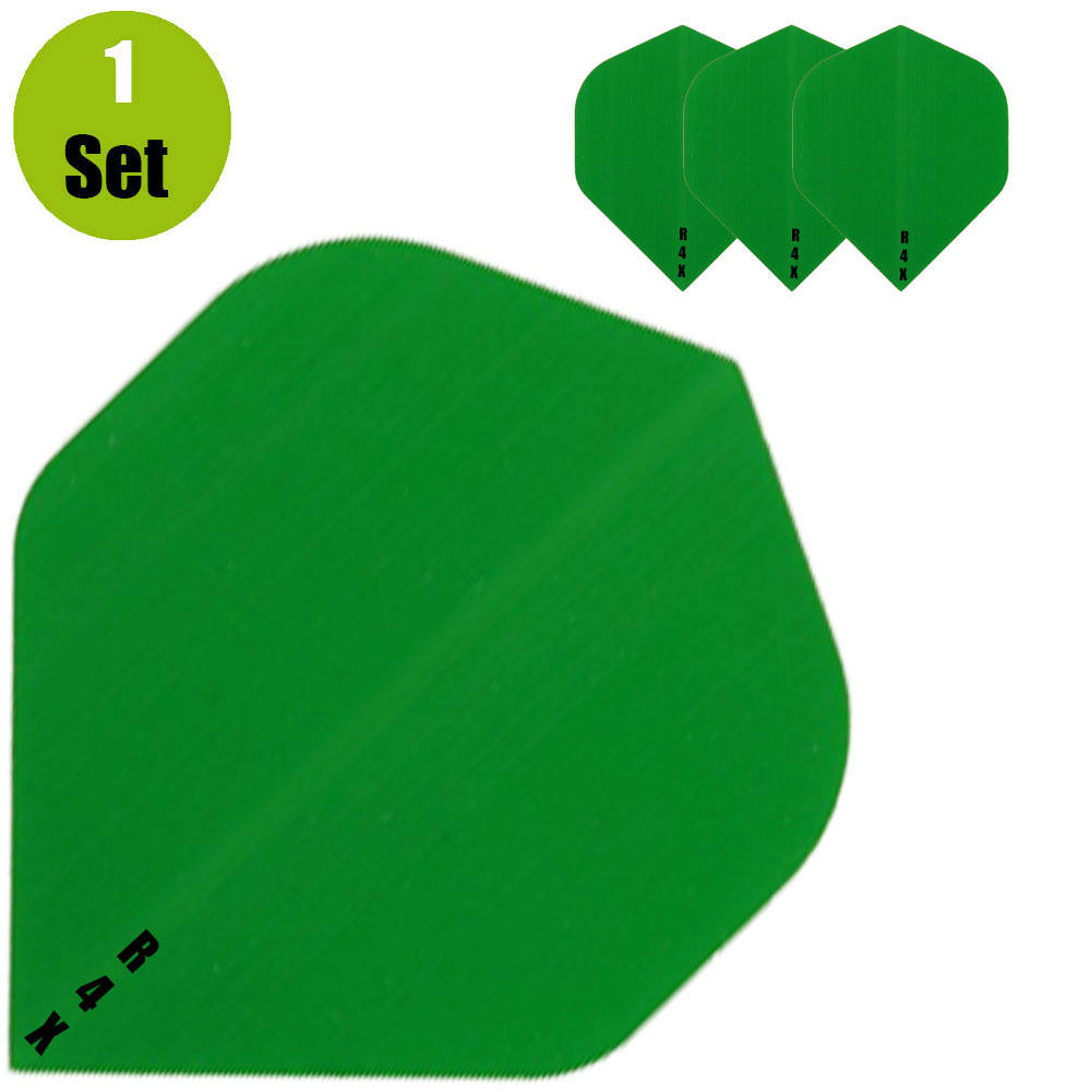 Ruthless Ruthless R4X Dartflights - Groen afbeelding