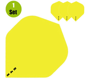 Ruthless Ruthless R4X Dartflights - Geel Ruthless Ruthless R4X Dartflights - Geel