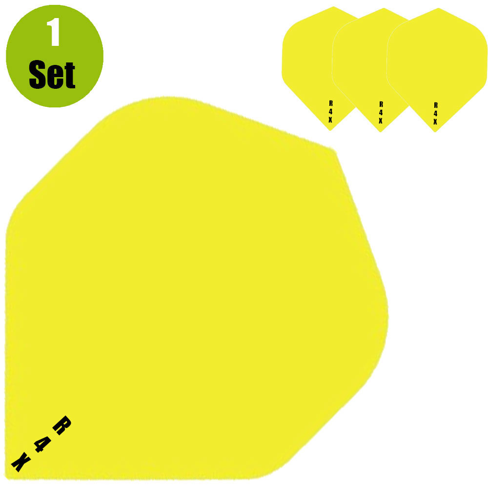 Ruthless Ruthless R4X Dartflights - Geel afbeelding