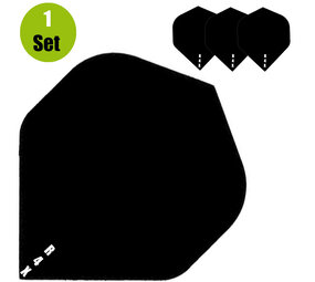 Ruthless Ruthless R4X Dartflights - Zwart Ruthless Ruthless R4X Dartflights - Zwart