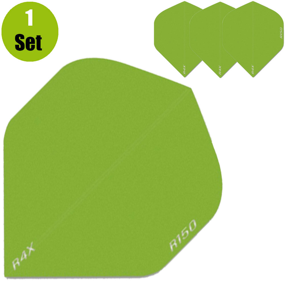 Ruthless R4X HD150 Dartflights - Groen afbeelding