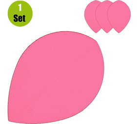 Lena Poly Plain Pear Fluor Roze Lena Poly Plain Pear Fluor Roze