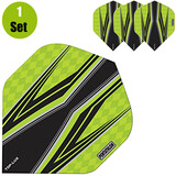 Pentathlon Pentathlon TDP Lux Vision Black Dartflights - Groen