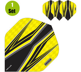 Pentathlon Pentathlon TDP Lux Vision Black Dartflights - Geel