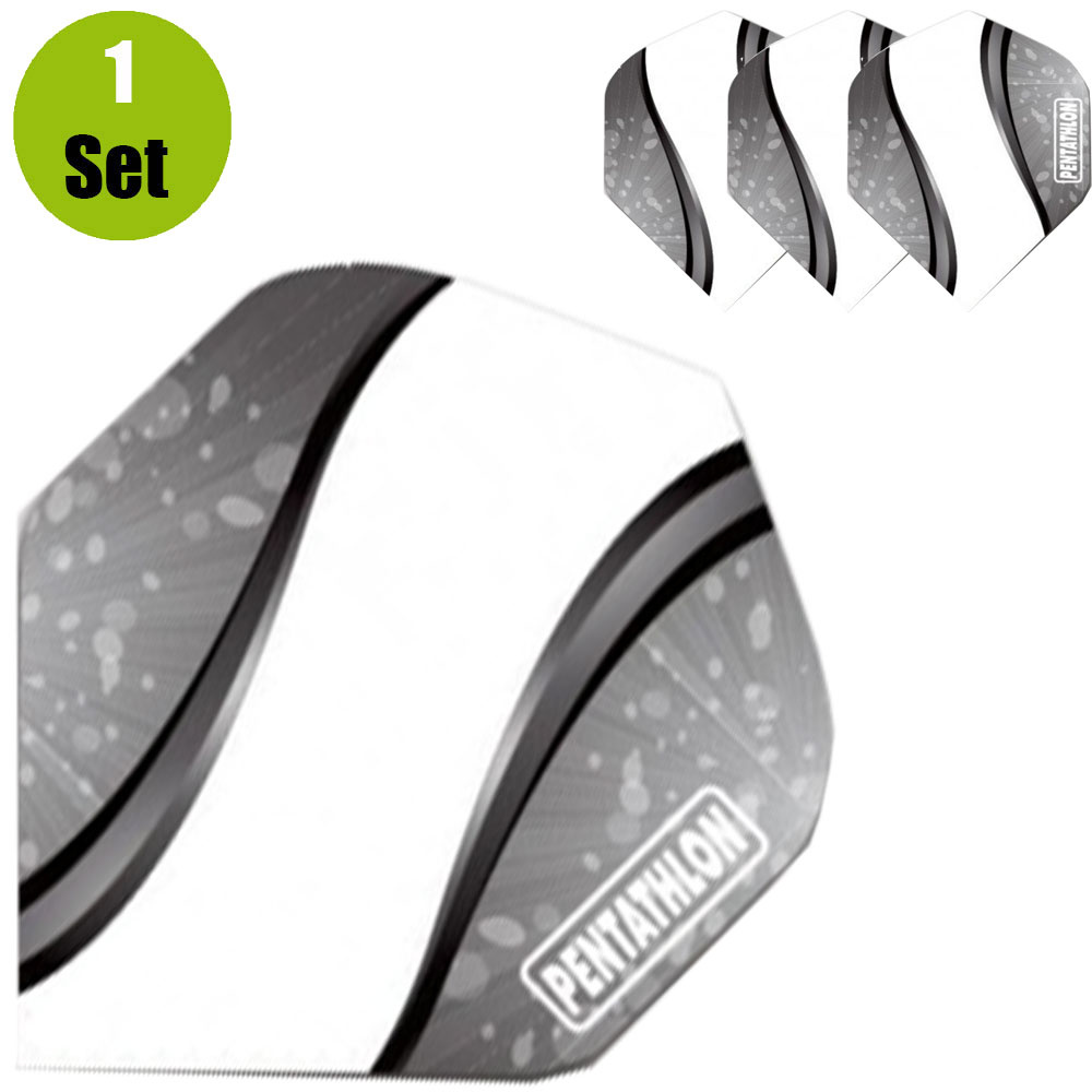 Pentathlon Pentathlon Vizion Spiro Dartflights - Zwart afbeelding