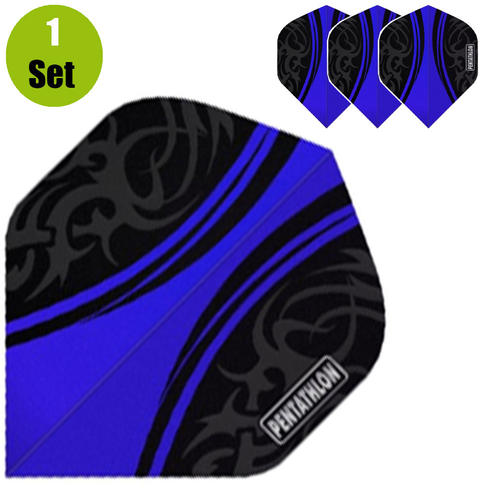 Pentathlon Pentathlon Vizion Swish Dartflights - Blauw afbeelding
