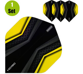 Pentathlon Pentathlon HD150 Dart Flights Xwing - Geel Pentathlon Pentathlon HD150 Dart Flights Xwing - Geel